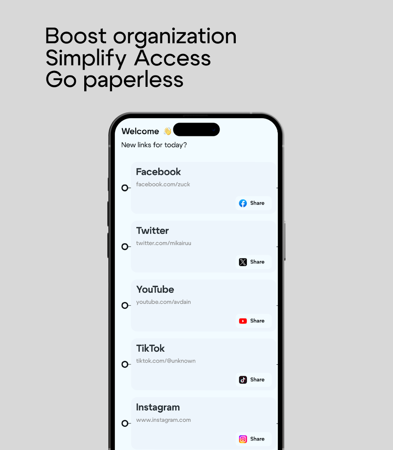Linkify Screenshot